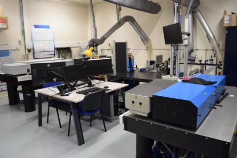 Salle laser